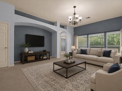 Primary bedroom at 3300 Winding Shore LN - 3 bed 2 bath home