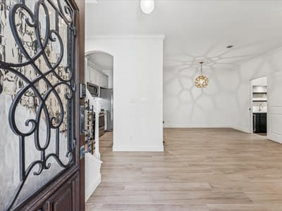 Primary bedroom at 3303 Pecos St Unit #B - 3 bed 2 bath home