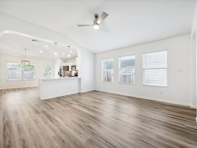 Living area at 3303 Wickham Ln - 4 bed 2 bath home