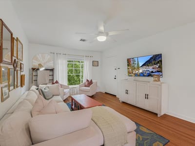 Living area at 3309 Grooms ST Unit #208 - 2 - 2 bed 1 bath home
