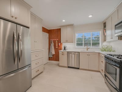Kitchen at 3309 Grooms ST Unit #208 - 2 - 2 bed 1 bath home