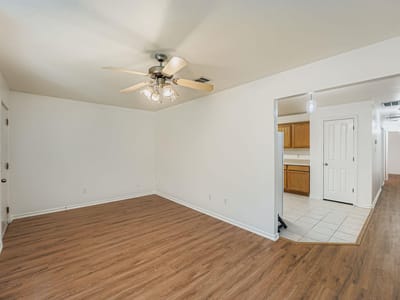 Primary bedroom at 3309 Robinson Ave Unit #A - 2 bed 1 bath home