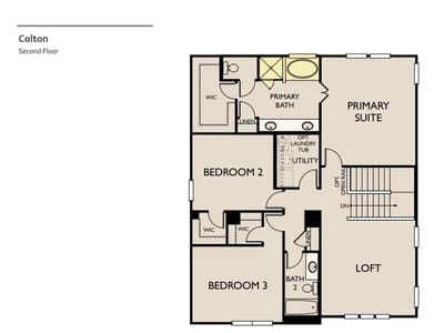 Primary bedroom at 331 Willow Heights DR - 4 bed 3 bath home