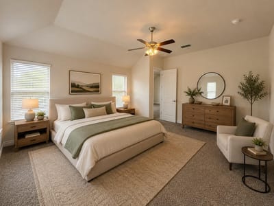 Primary bedroom at 331 Windswept WAY - 3 bed 2 bath home