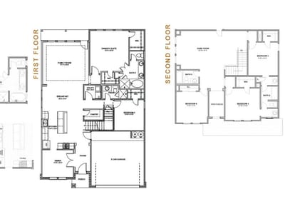 Living area at 332 Stellar Wind DR - 5 bed 4 bath home