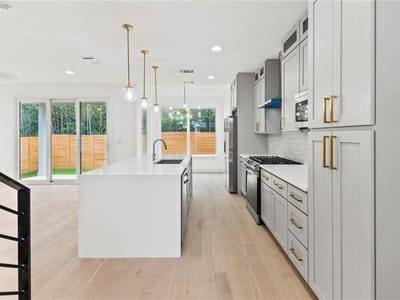 Bathroom at 3321 Hemlock Ave Unit #2 - 2 bed 2 bath home