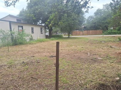 Kitchen at 3331 Daisy St - Granite Shoals Cabin Sites, Kingsland, TX