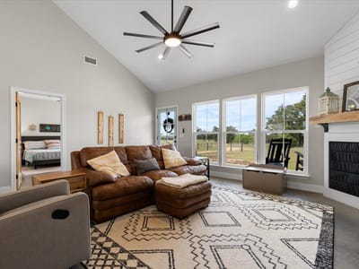 Living area at 3389 Sparta Field Rd - 3 bed 2 bath home