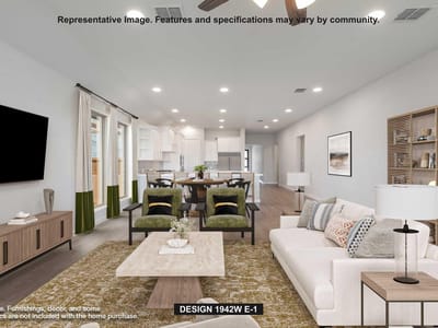 Living area at 339 Melody RD - 4 bed 3 bath home