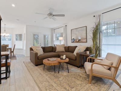 Primary bedroom at 3404 American DR Unit #2108 - 1 bed 1 bath home
