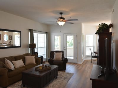Living area at 3404 American DR Unit #2209 - 1 bed 1 bath home