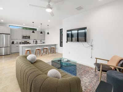 Primary bedroom at 3409 Neal ST Unit #2 - 2 bed 2 bath home