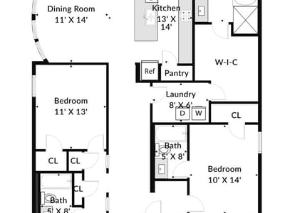Living area at 341 Crossvine TRL - 4 bed 3 bath home