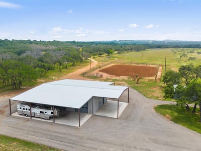 Primary bedroom at 3431 Klett Ranch Road - none, Johnson City, TX