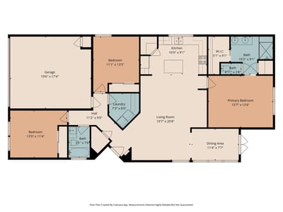 Bathroom at 3451 Mayfield Ranch BLVD Unit #410 - 3 bed 2 bath home