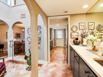 Bathroom at 3500 Enfield Rd Unit #E - 2 bed 1 bath home