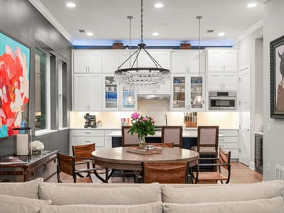 Living area at 3500 Harmon Ave Unit #7 - 3 bed 3 bath home