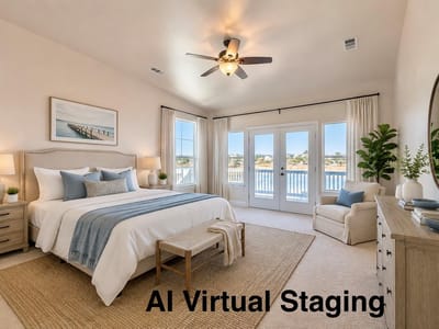 Primary bedroom at 3506 Parliament CV - 3 bed 2 bath home