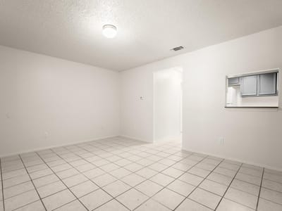 Primary bedroom at 3506 Speedway Unit #104 - 1 bed 1 bath home