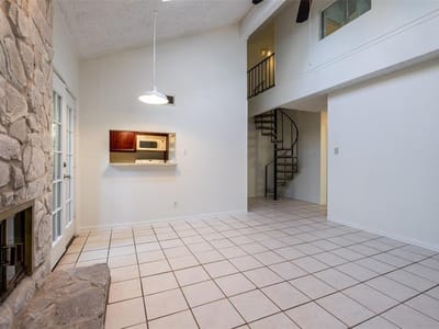 Primary bedroom at 3506 Speedway Unit #302 - 4 bed 2 bath home