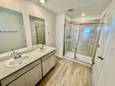 Primary bedroom at 3511 Turner Village DR - 3 bed 2 bath home