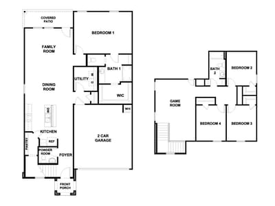 Living area at 354 San Juan TRL - 4 bed 2 bath home