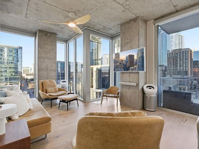 Kitchen at 360 Nueces St Unit #1217 - 2 bed 2 bath home