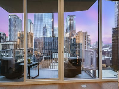 Kitchen - 360 Nueces St Unit #1405 Kitchen at 360 Nueces St Unit #1405 - 2 bed 2 bath home