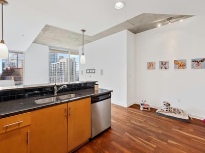 Bathroom at 360 Nueces ST Unit #1407 - 1 bed 1 bath home