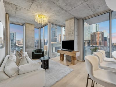 Kitchen at 360 Nueces St Unit #1417 - 2 bed 2 bath home