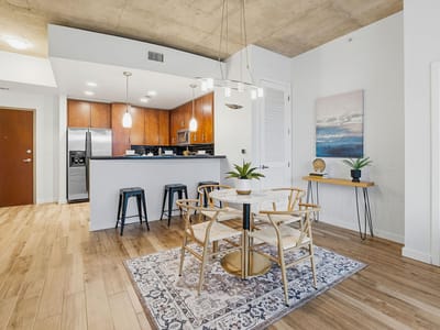Primary bedroom - 360 Nueces St Unit #1505 Primary bedroom at 360 Nueces St Unit #1505 - 2 bed 2 bath home