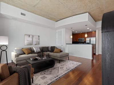 Bathroom at 360 Nueces St Unit #1518 - 1 bed 1 bath home