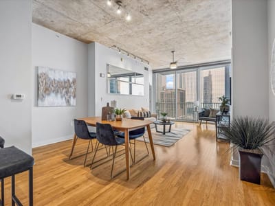 Kitchen at 360 Nueces St Unit #2005 - 2 bed 2 bath home