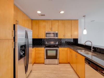 Bathroom at 360 Nueces St Unit #2407 - 1 bed 1 bath home