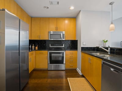 Bathroom at 360 Nueces St Unit #3608 - 1 bed 1 bath home