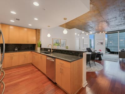 Bathroom at 360 Nueces St Unit #3609 - 2 bed 2 bath home