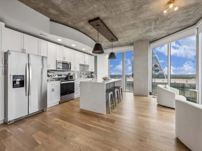 Kitchen at 360 Nueces ST Unit #3702 - 3 bed 3 bath home