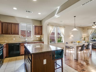 Living area at 3601 Savage Springs Dr - 4 bed 2 bath home