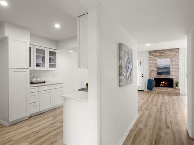 Primary bedroom at 3613 Las Colinas DR Unit #C - 2 bed 1 bath home