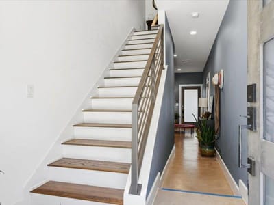 Primary bedroom at 3700 Clawson Rd Unit #603 - 2 bed 2 bath home