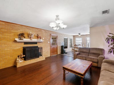 Living area at 3704 Austin CV - 3 bed 2 bath home