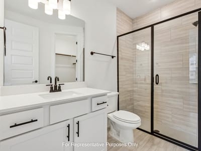 Primary bedroom at 3721 Helena Way - 5 bed 5 bath home