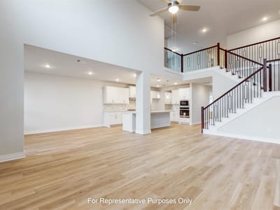 Living area at 3725 Plentywood LN - 5 bed 4 bath home