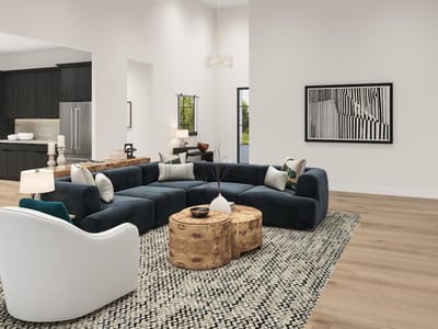 Living area at 3725 Salento CV - 4 bed 4 bath home