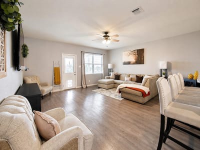 Primary bedroom at 373 Azalea Way - 3 bed 2 bath home