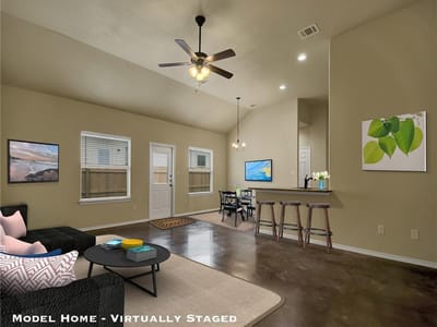 Living area at 379 JOANNE LOOP Unit #A & B - 6 bed 4 bath home