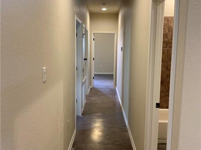 Primary bedroom at 379 JOANNE Loop Unit #A & B - 3 bed 2 bath home