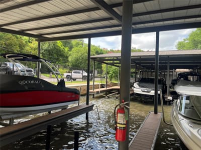 Kitchen at 3800 Rivercrest DR Unit #C18 - Sprite Haven Boat Docks, Austin, TX