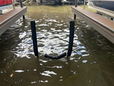 Primary bedroom at 3800 Rivercrest DR Unit #C18 - Sprite Haven Boat Docks, Austin, TX