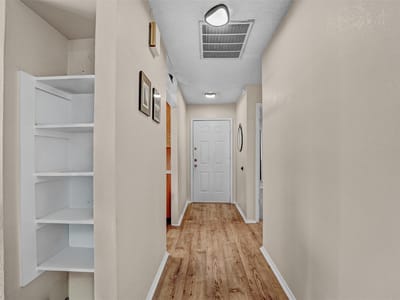 Primary bedroom at 3801 MENCHACA RD Unit #24 - 2 bed 2 bath home